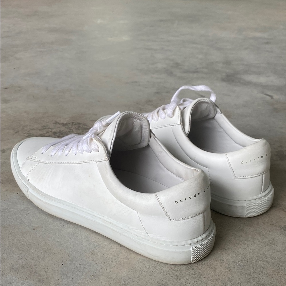Oliver Cabell White Minimalist Sneakers